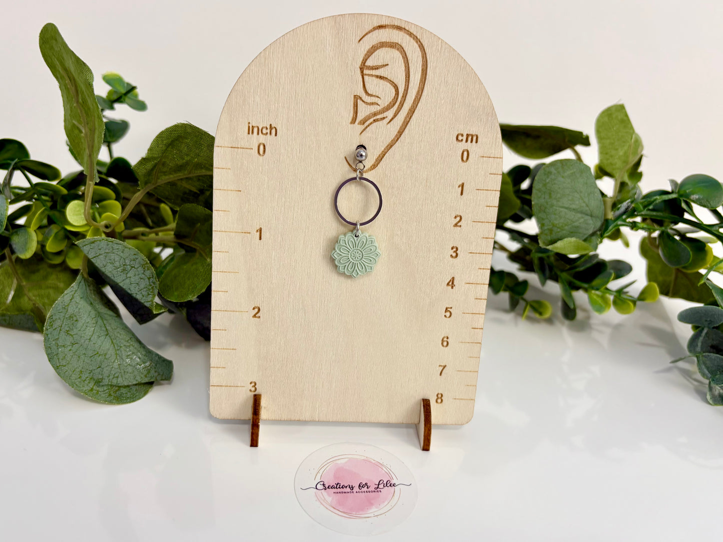 Clay Earrings - Pastel Mandala Collection
