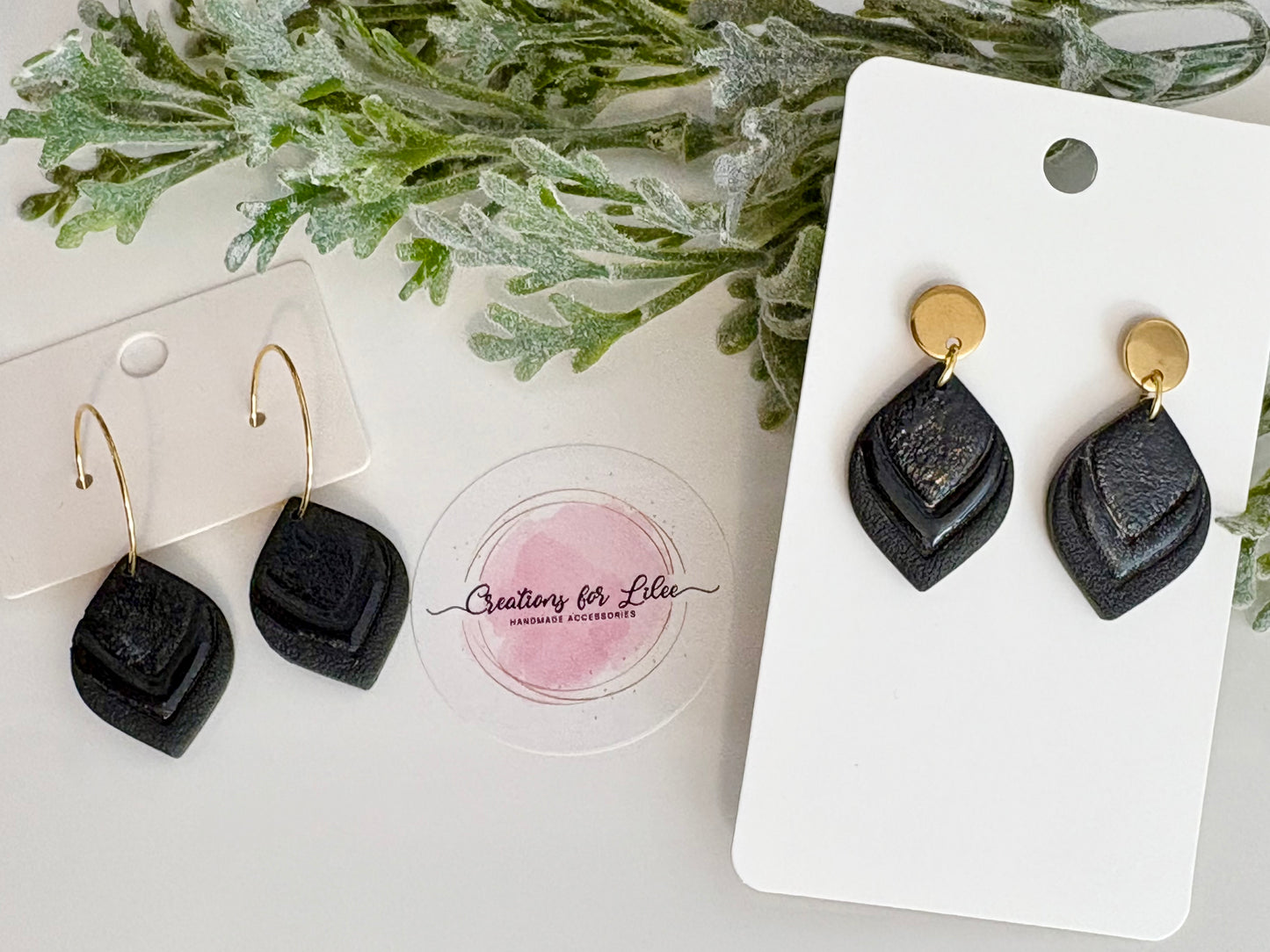 Clay Earrings - Neutral Collection