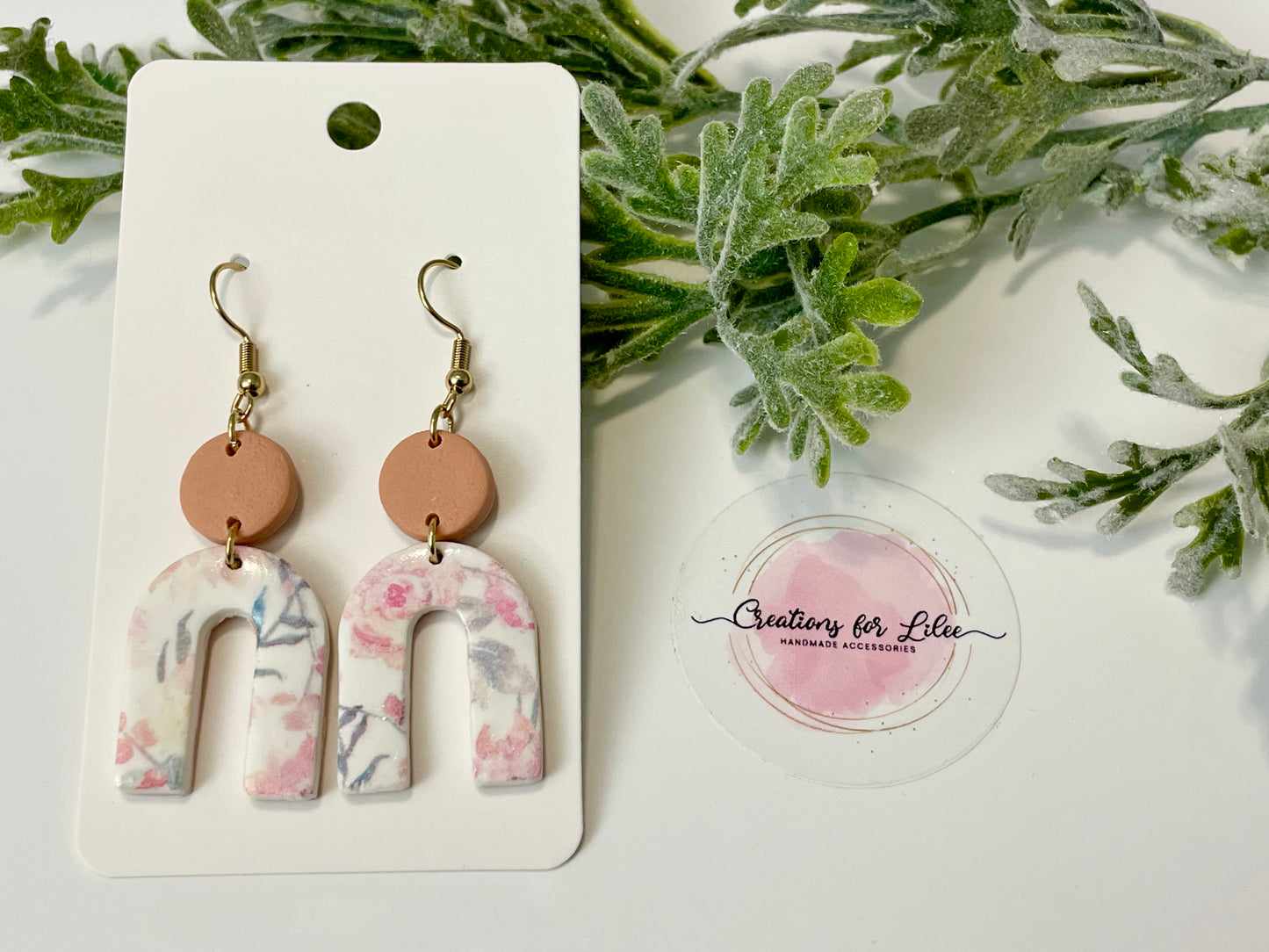 Clay Earrings - Floral Collection