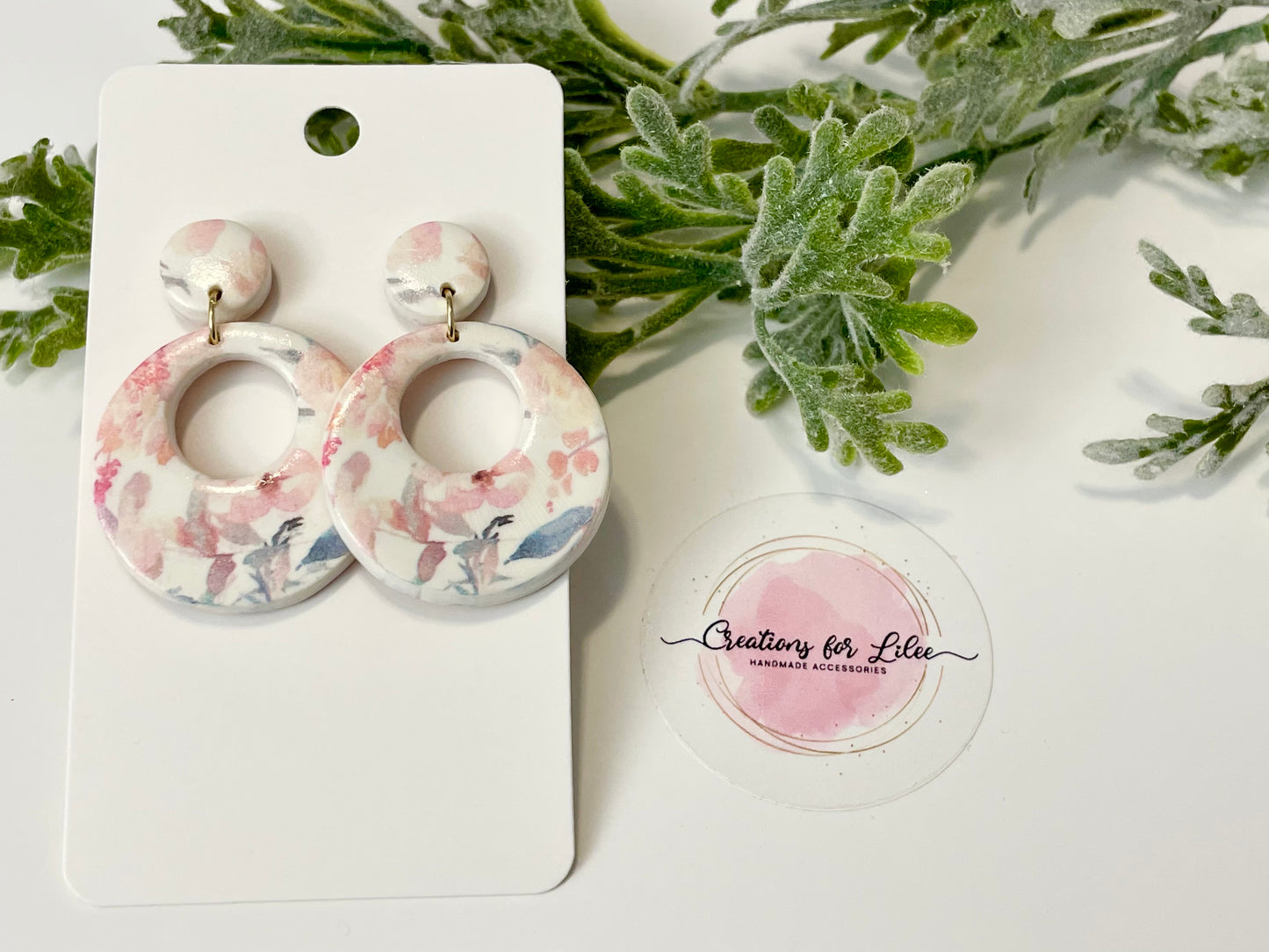 Clay Earrings - Floral Collection