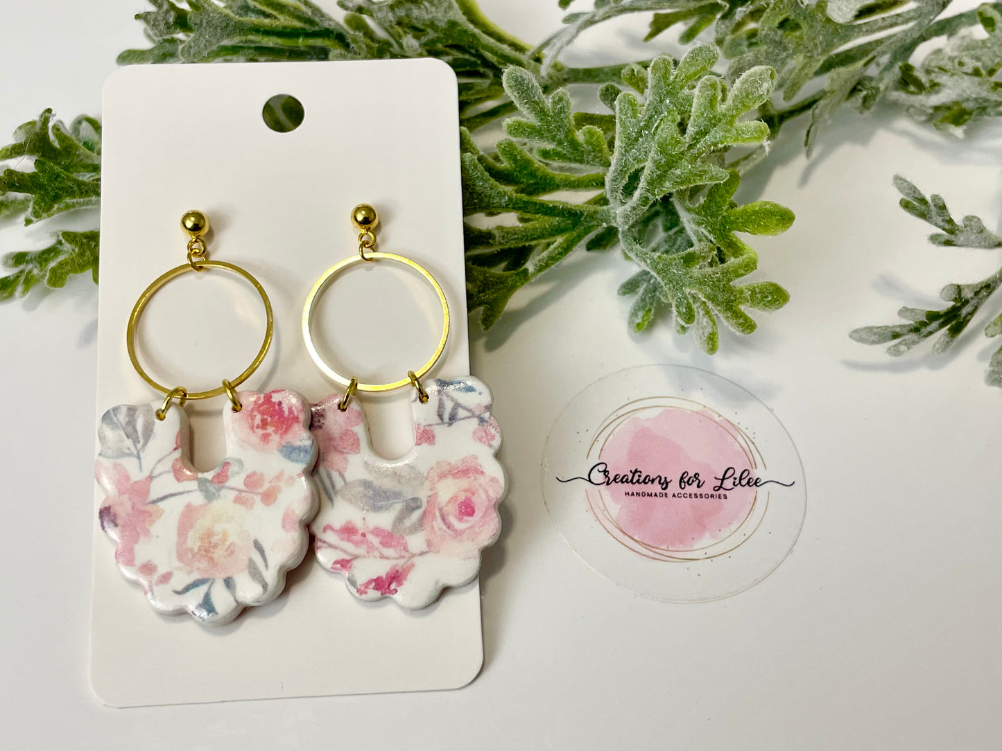 Clay Earrings - Floral Collection