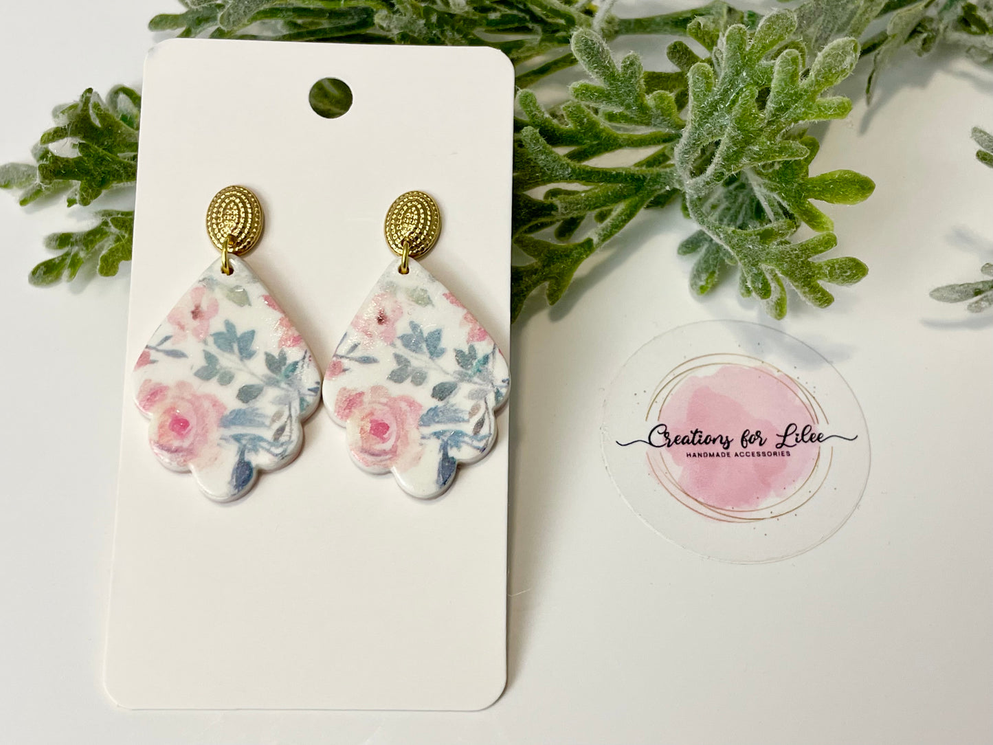 Clay Earrings - Floral Collection