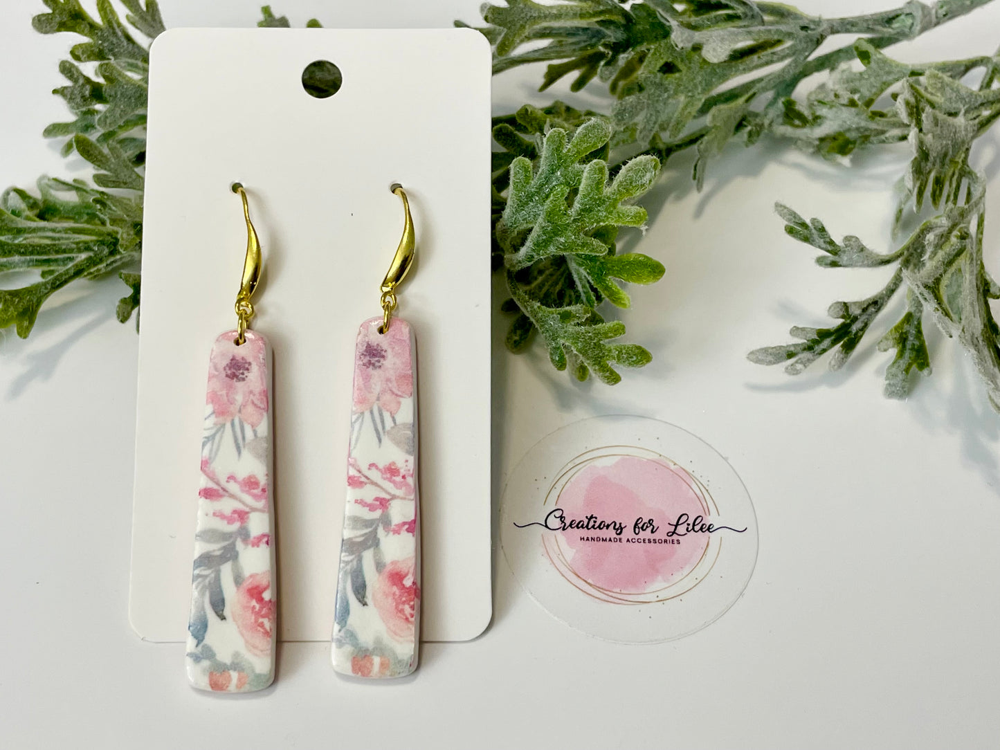 Clay Earrings - Floral Collection