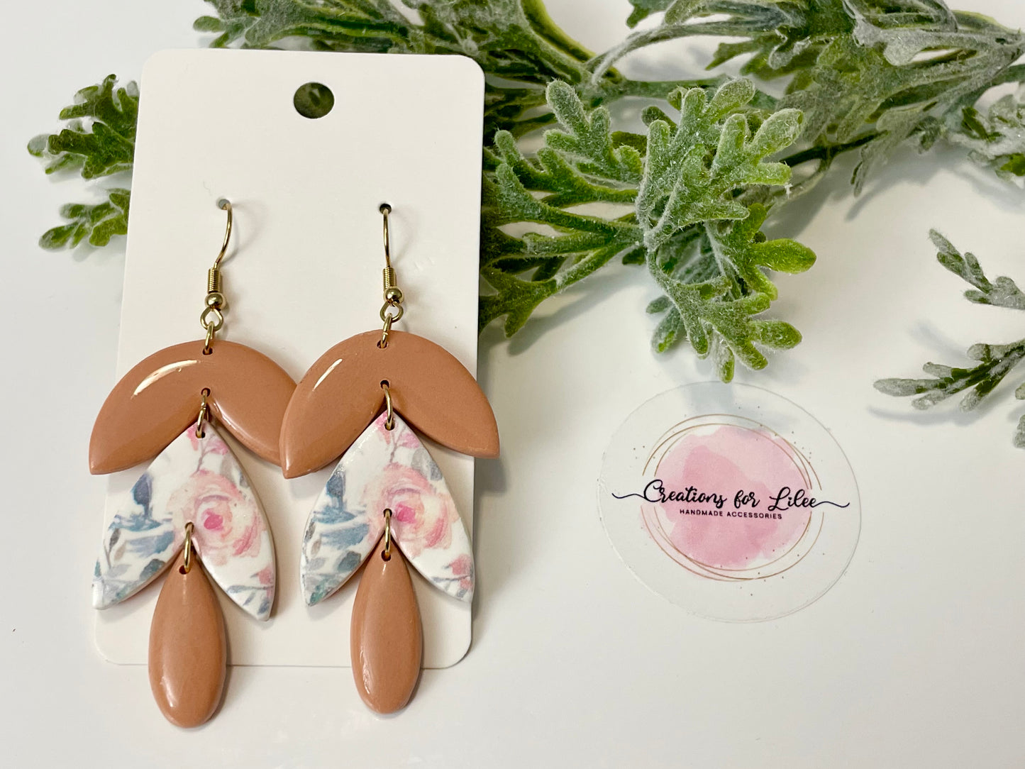 Clay Earrings - Floral Collection