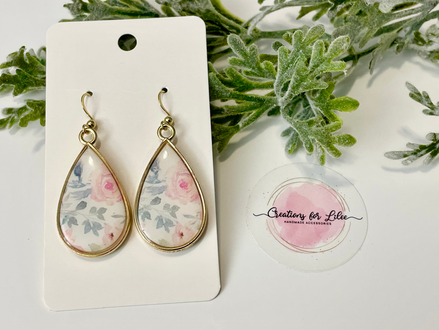 Clay Earrings - Floral Collection
