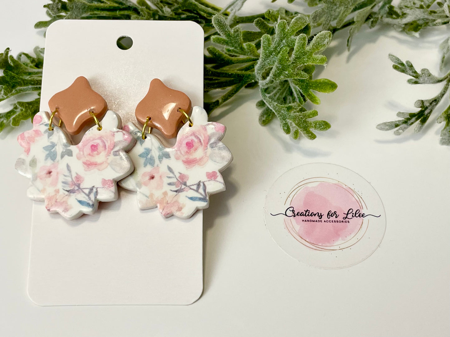 Clay Earrings - Floral Collection