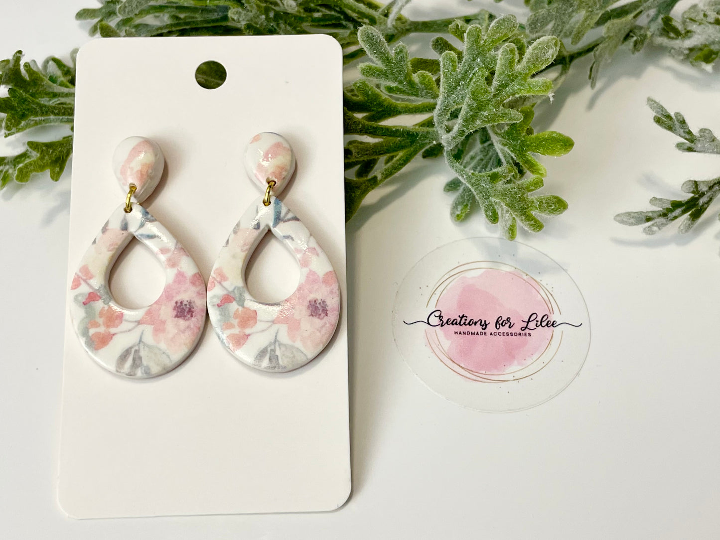 Clay Earrings - Floral Collection