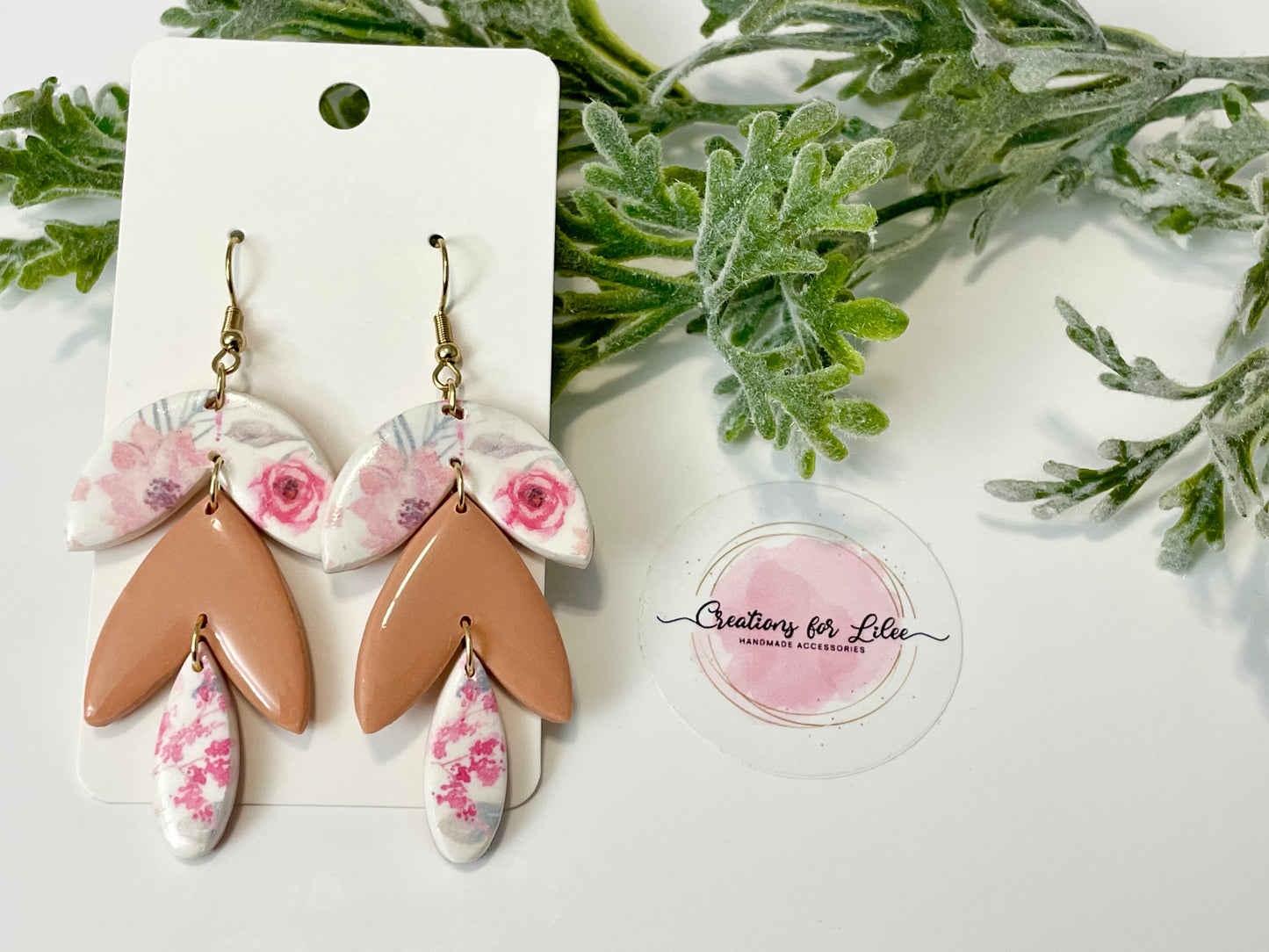 Clay Earrings - Floral Collection