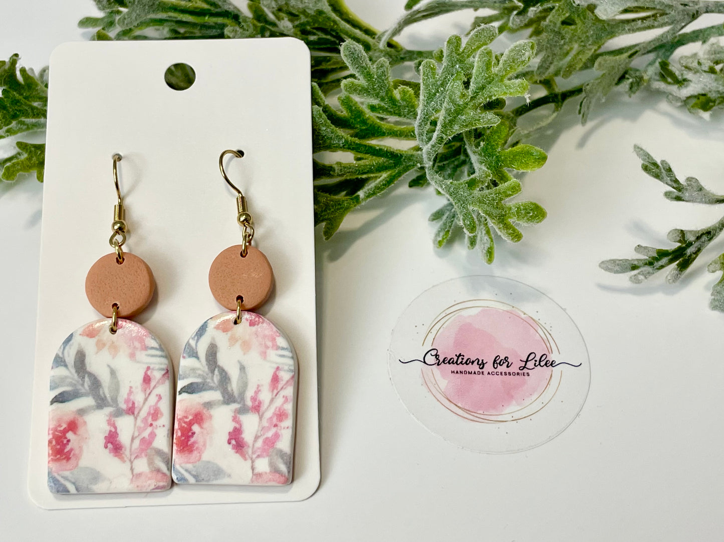 Clay Earrings - Floral Collection