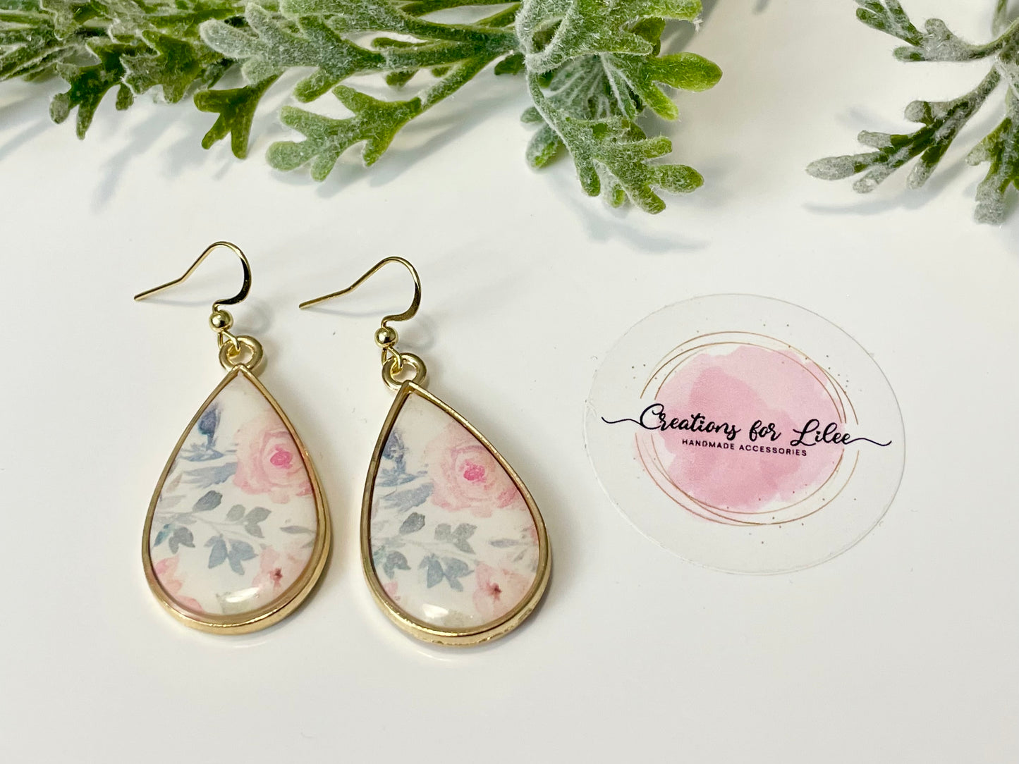 Clay Earrings - Floral Collection