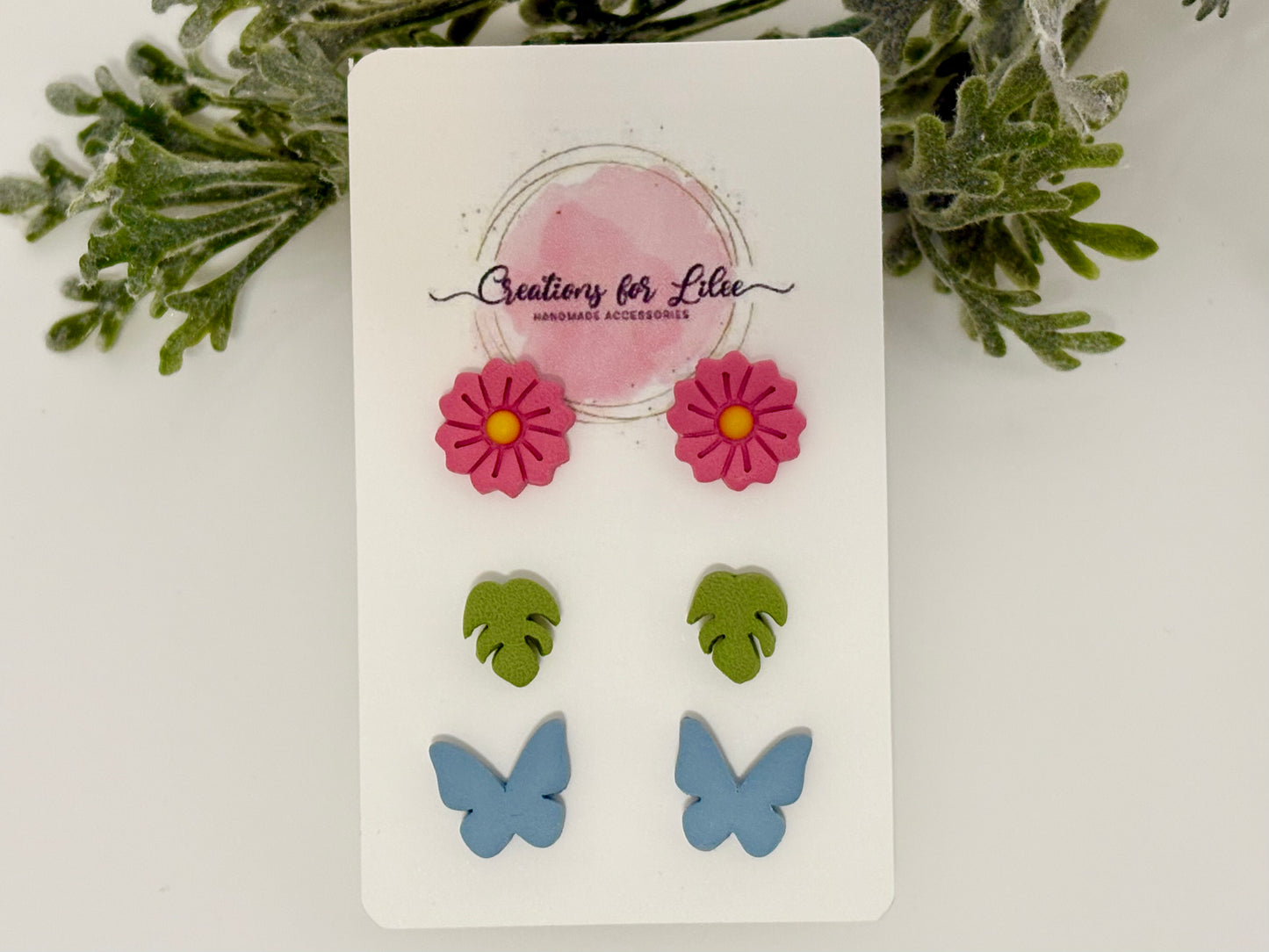Clay Earrings -Summer Stud Pack