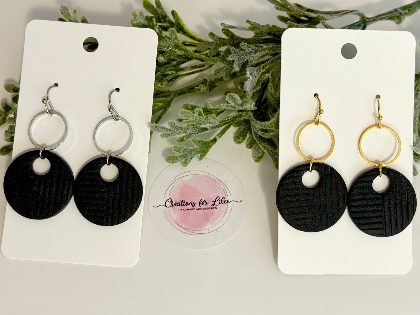 Clay Earrings - Neutral Collection