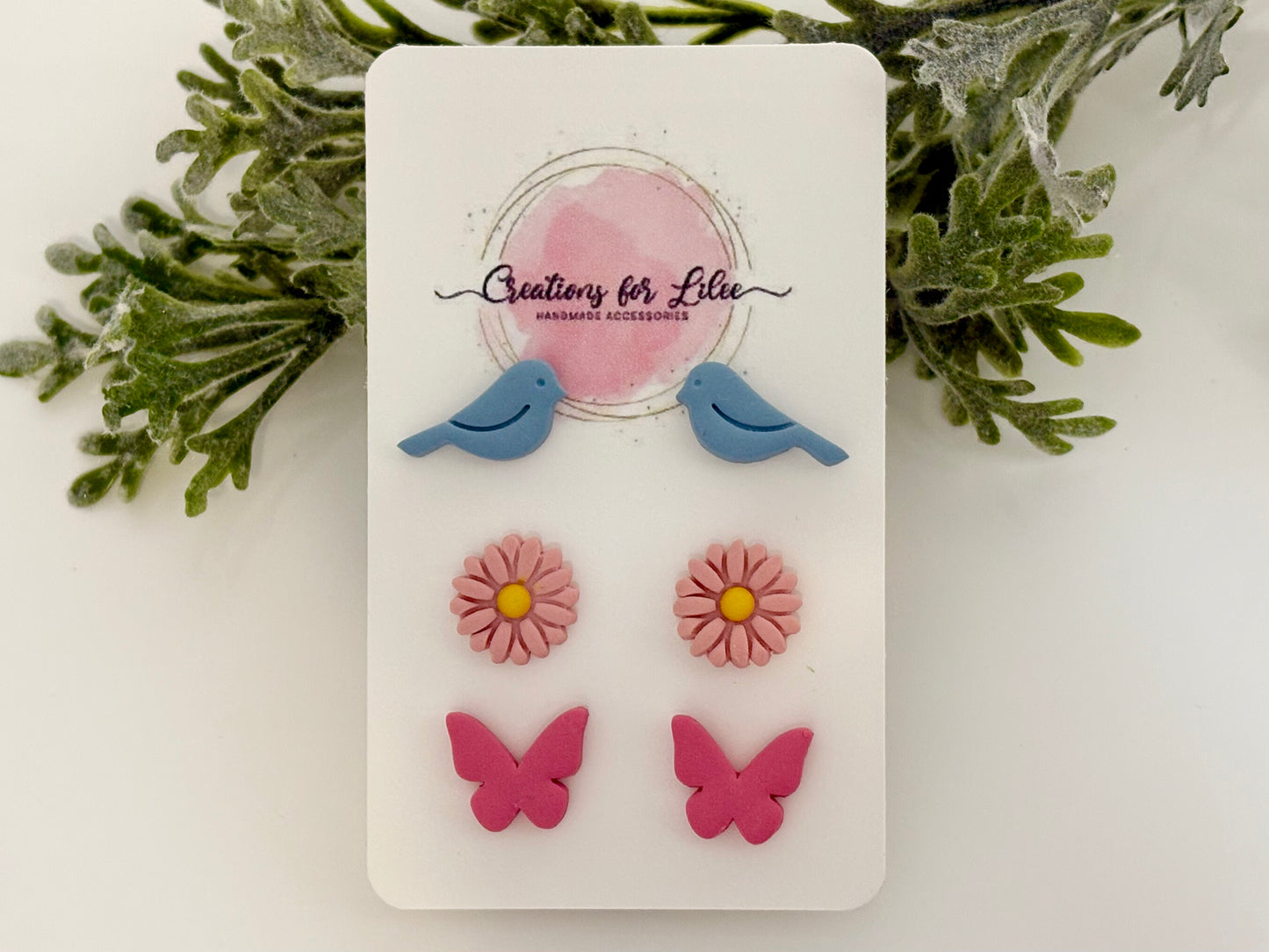 Clay Earrings -Summer Stud Pack