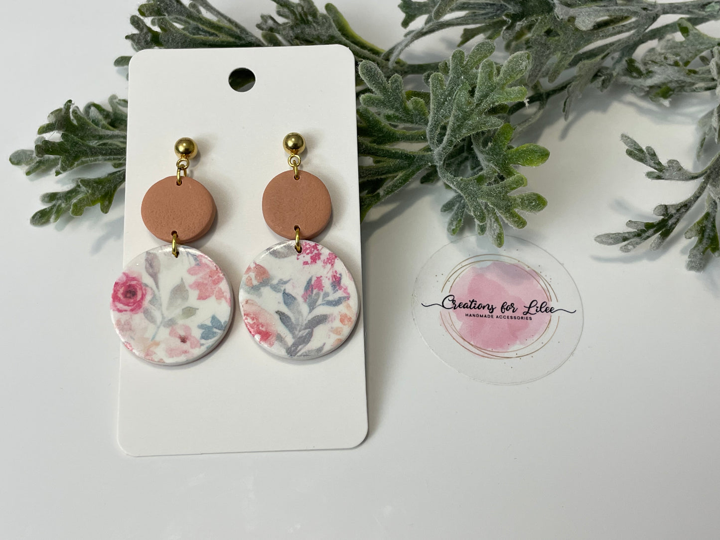 Clay Earrings - Floral Collection
