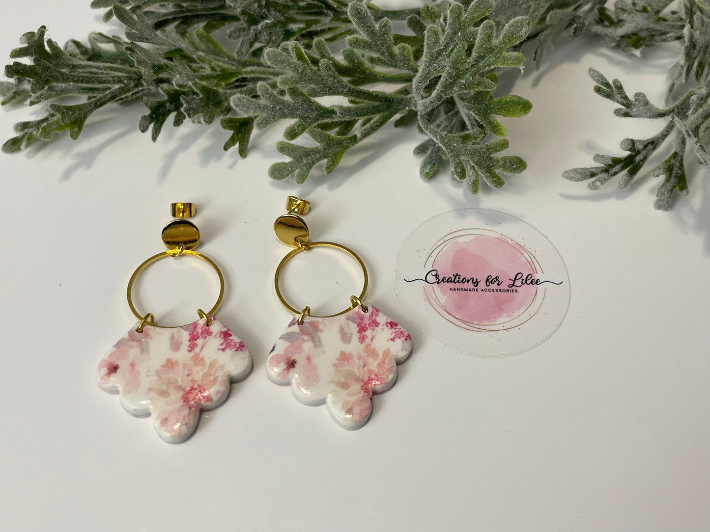 Clay Earrings - Floral Collection
