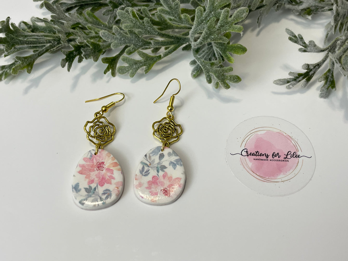 Clay Earrings - Floral Collection