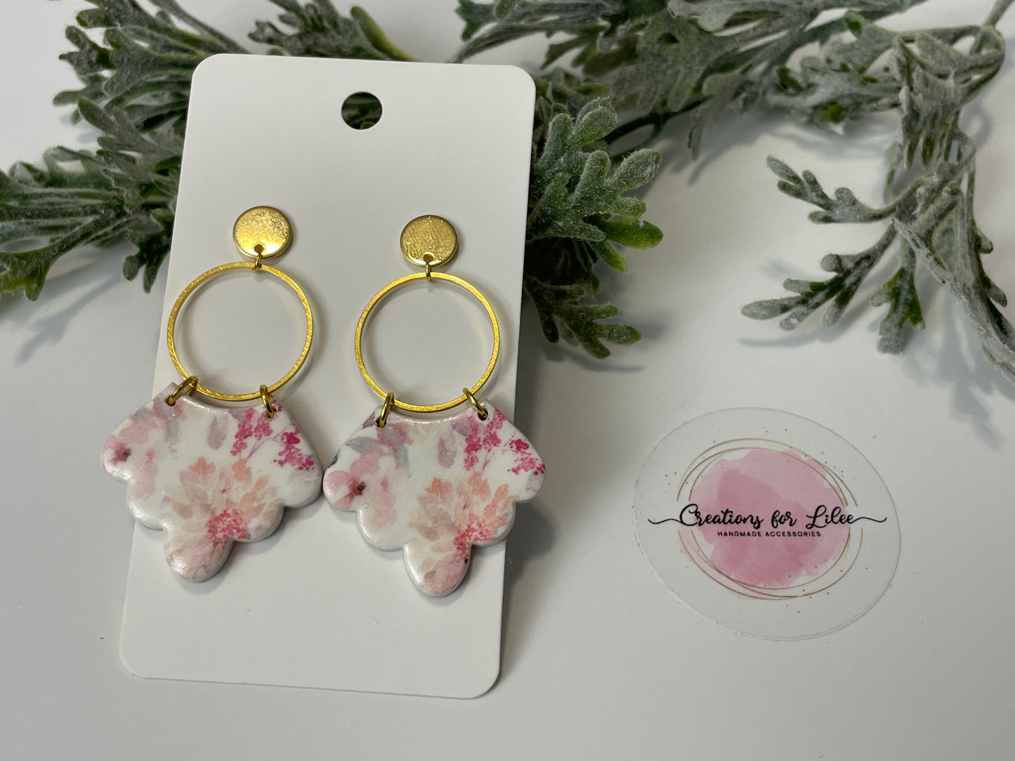Clay Earrings - Floral Collection