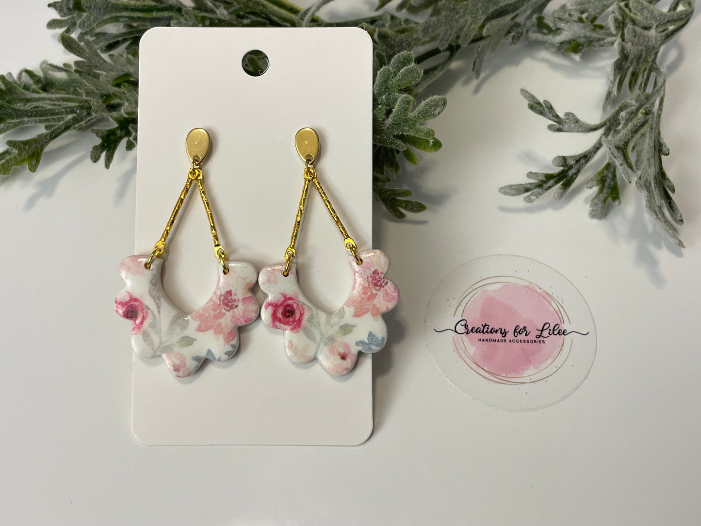 Clay Earrings - Floral Collection