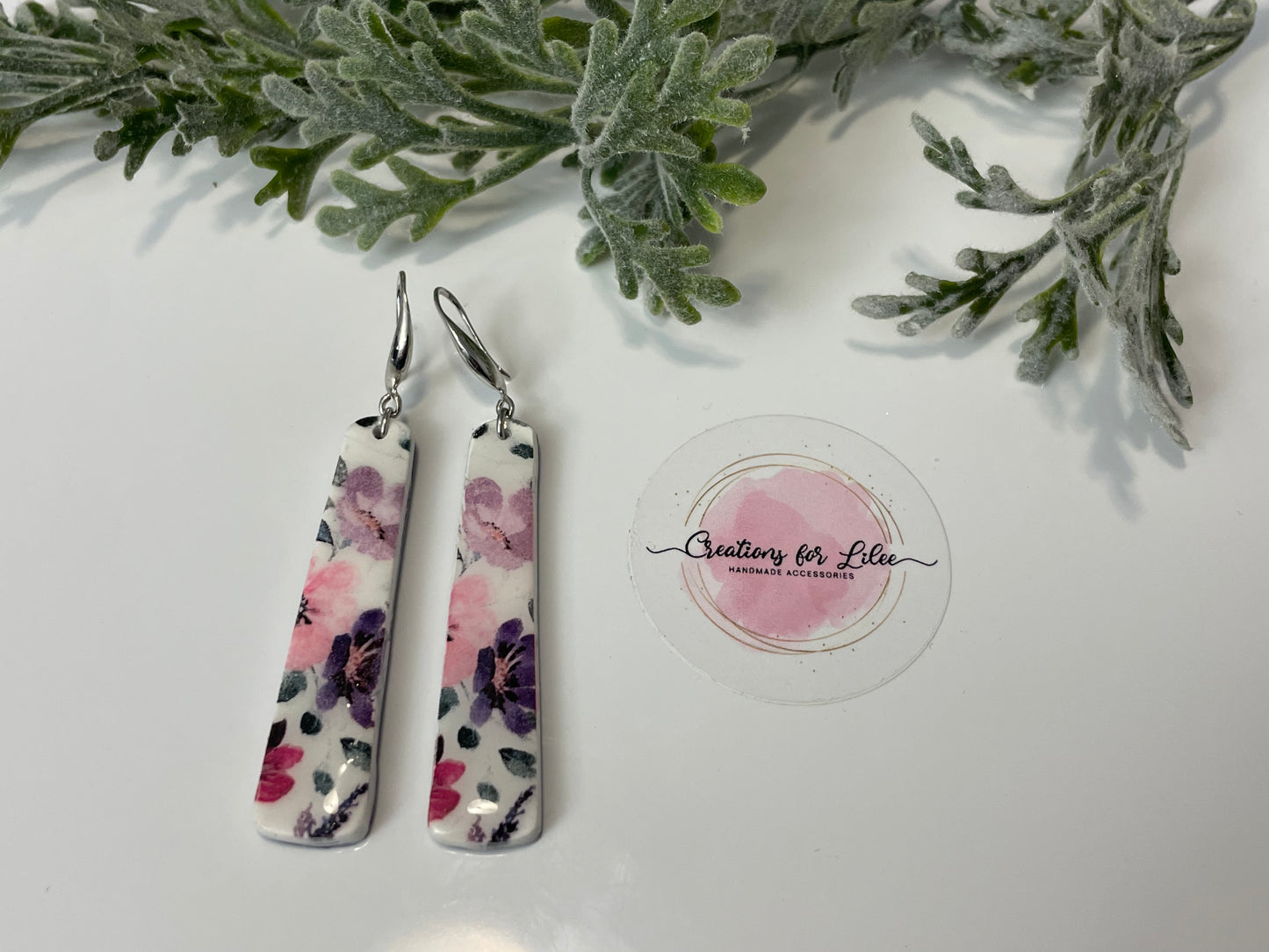 Clay Earrings - Floral Collection