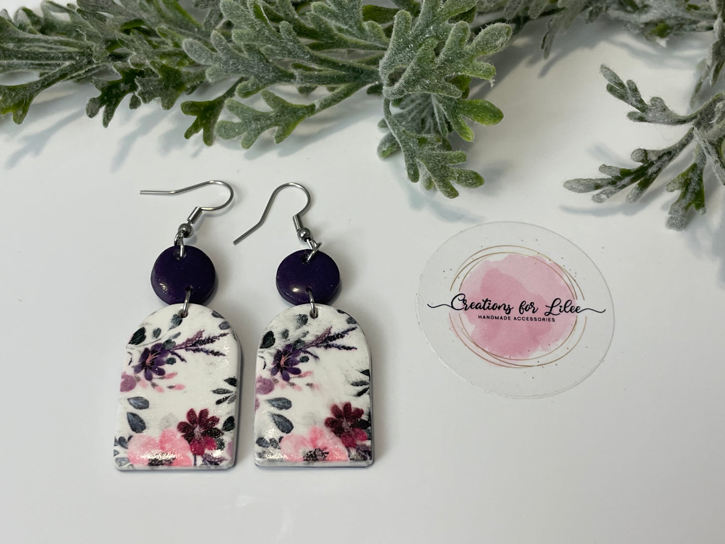 Clay Earrings - Floral Collection
