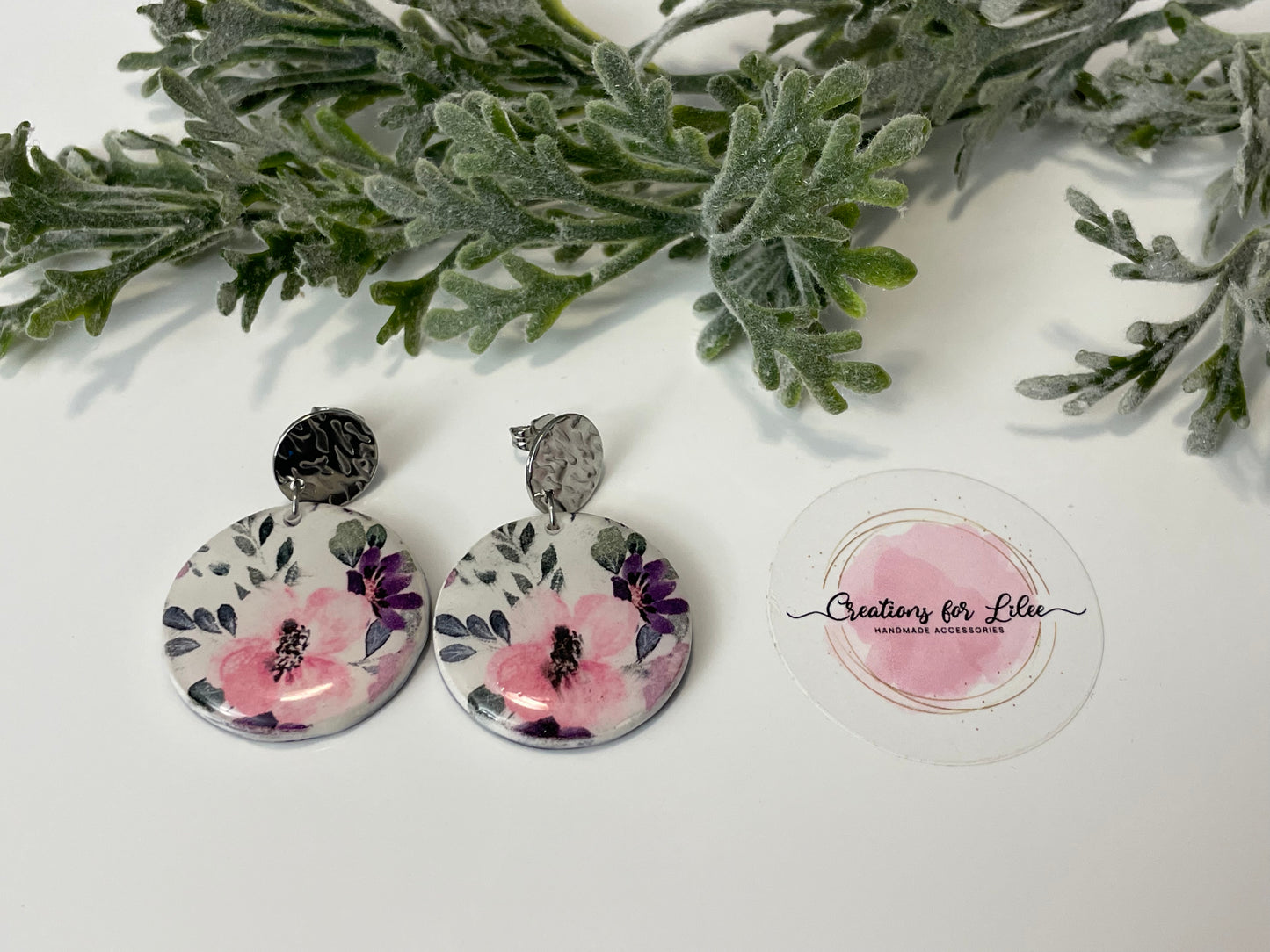 Clay Earrings - Floral Collection
