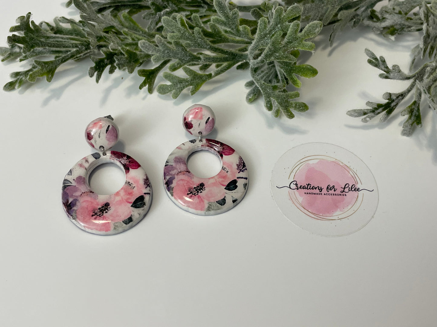 Clay Earrings - Floral Collection