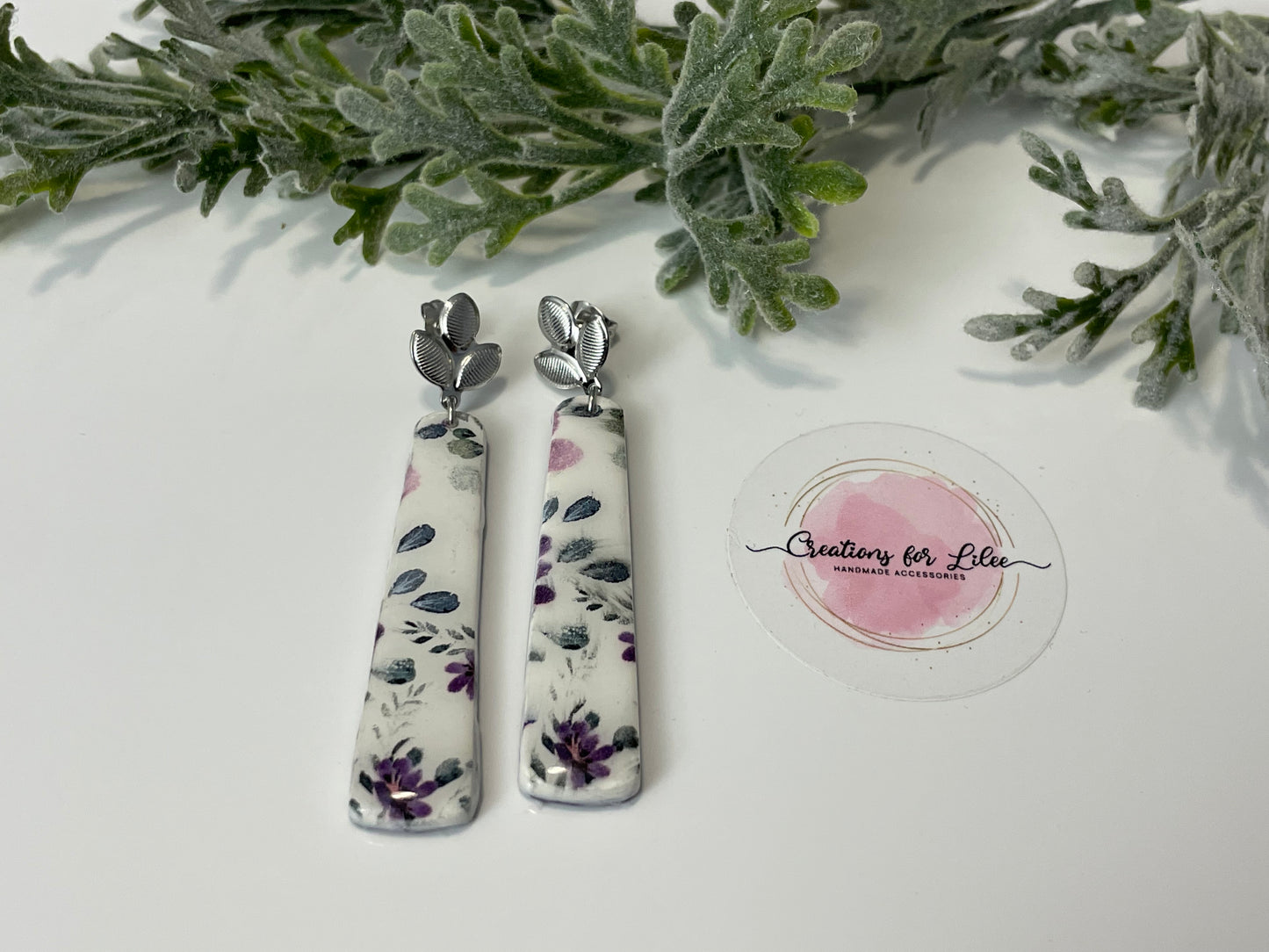 Clay Earrings - Floral Collection