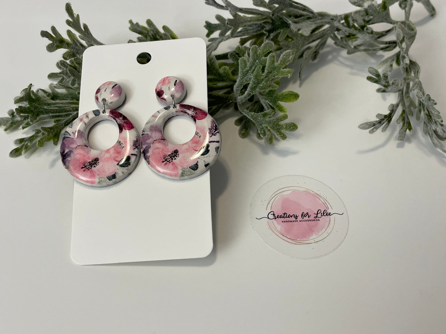 Clay Earrings - Floral Collection