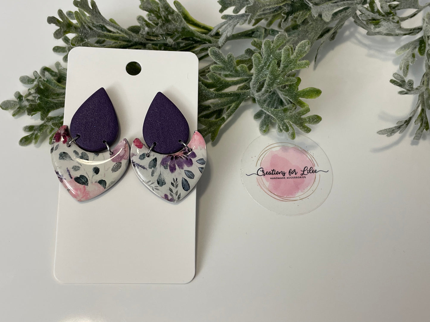Clay Earrings - Floral Collection