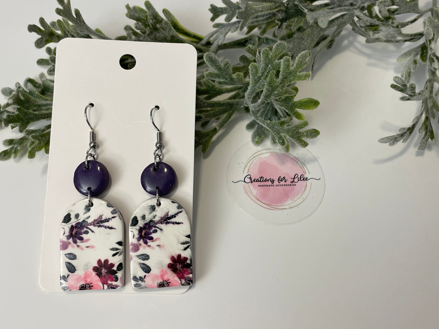 Clay Earrings - Floral Collection