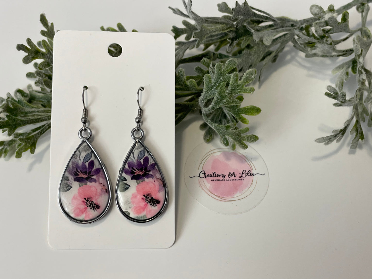 Clay Earrings - Floral Collection