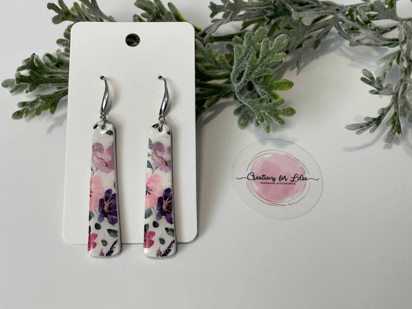 Clay Earrings - Floral Collection