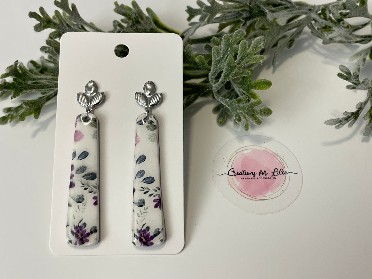 Clay Earrings - Floral Collection