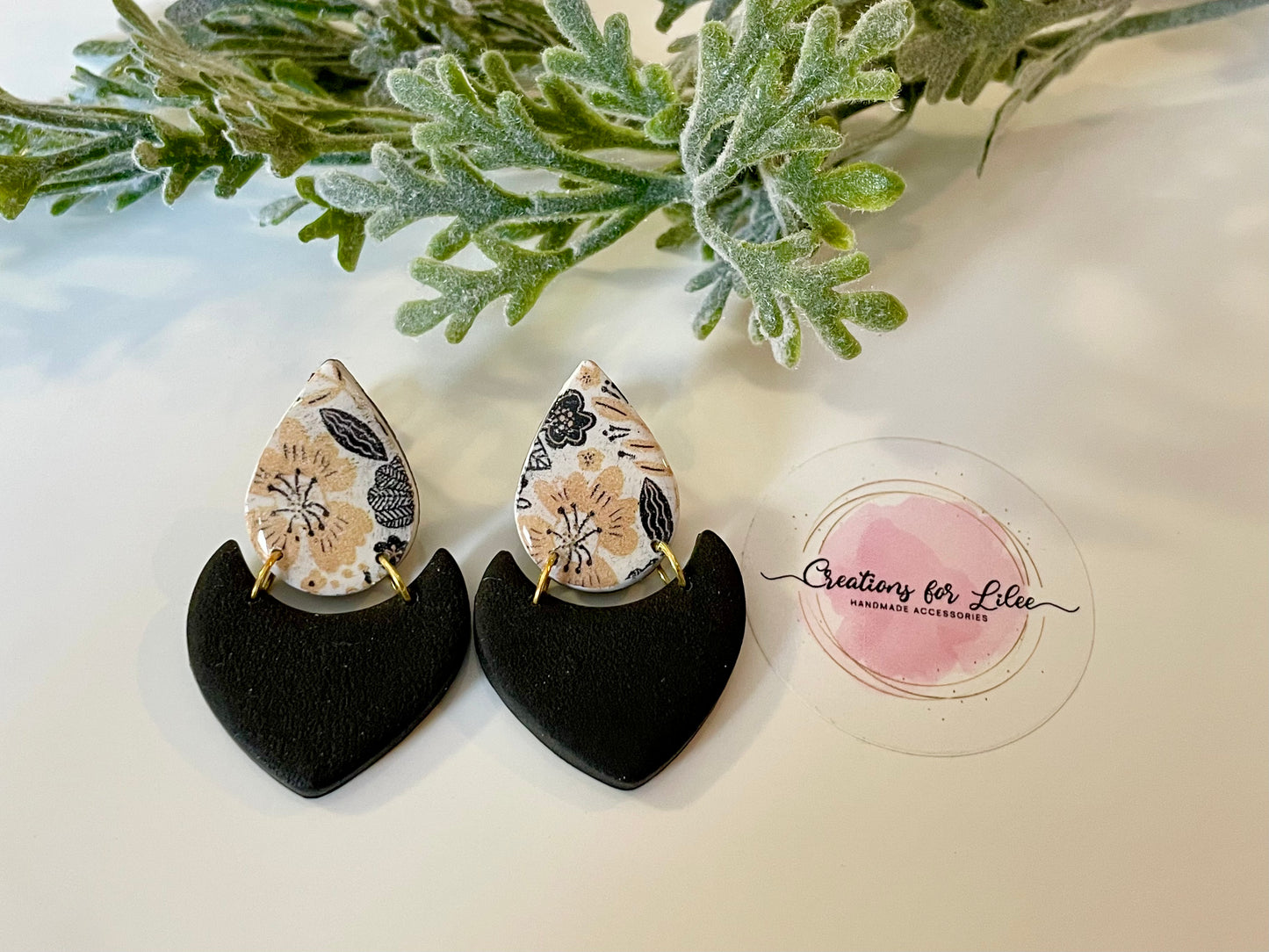 Clay Earrings - Floral Collection