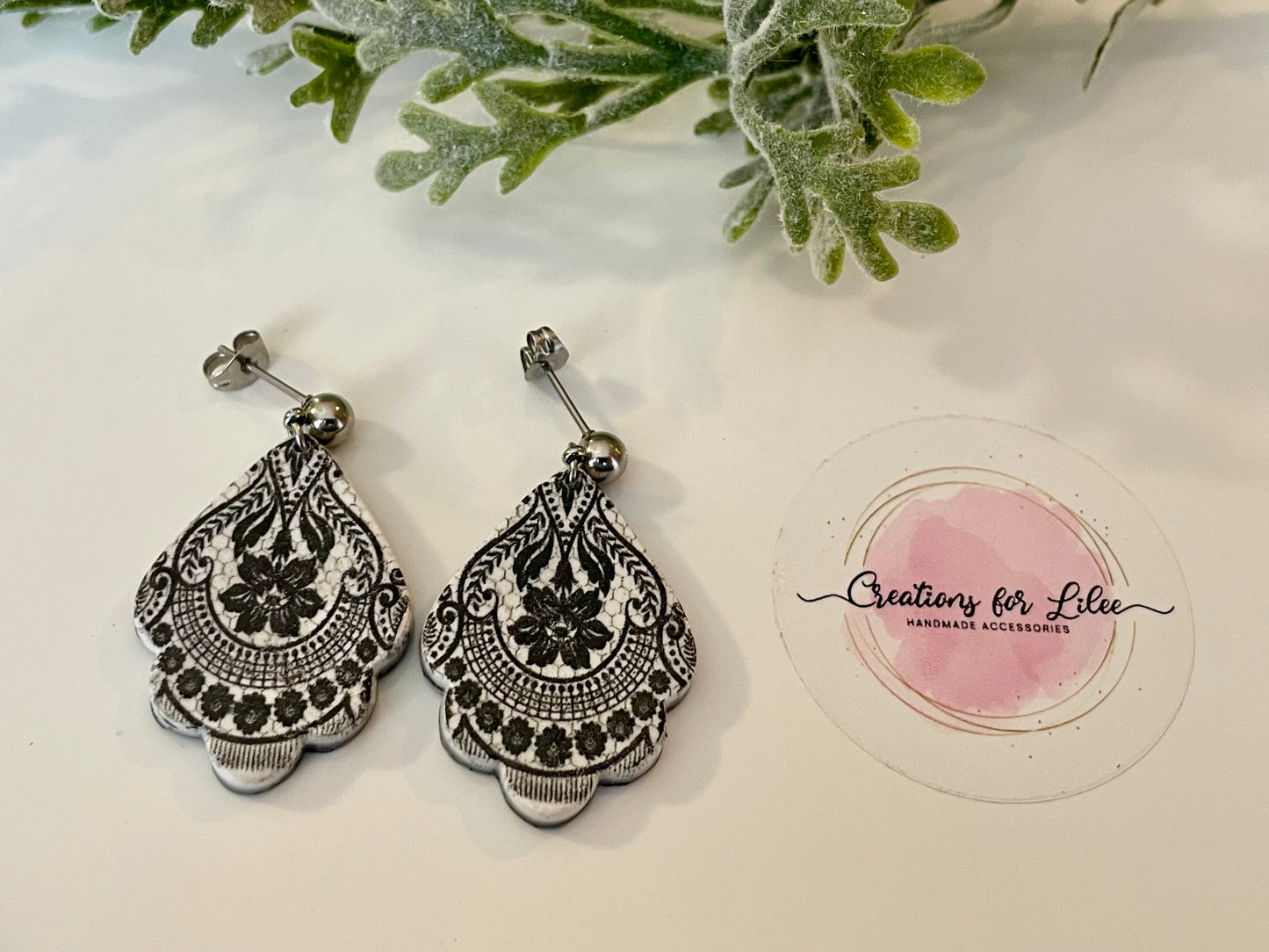 Clay Earrings - Floral Collection