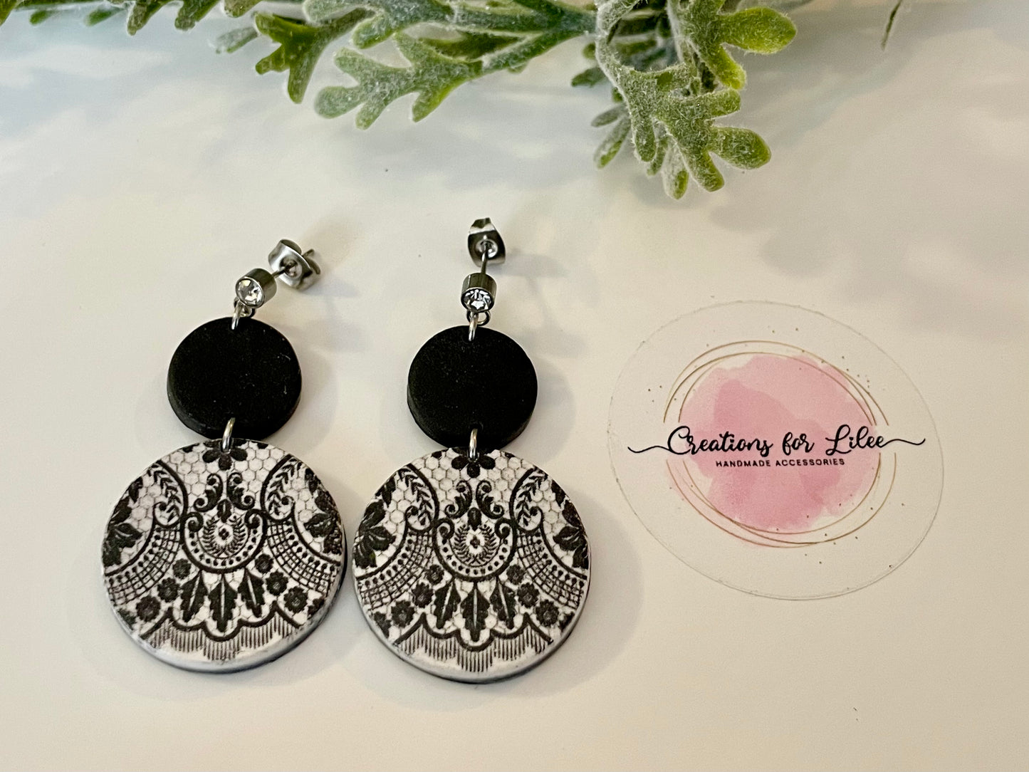 Clay Earrings - Floral Collection