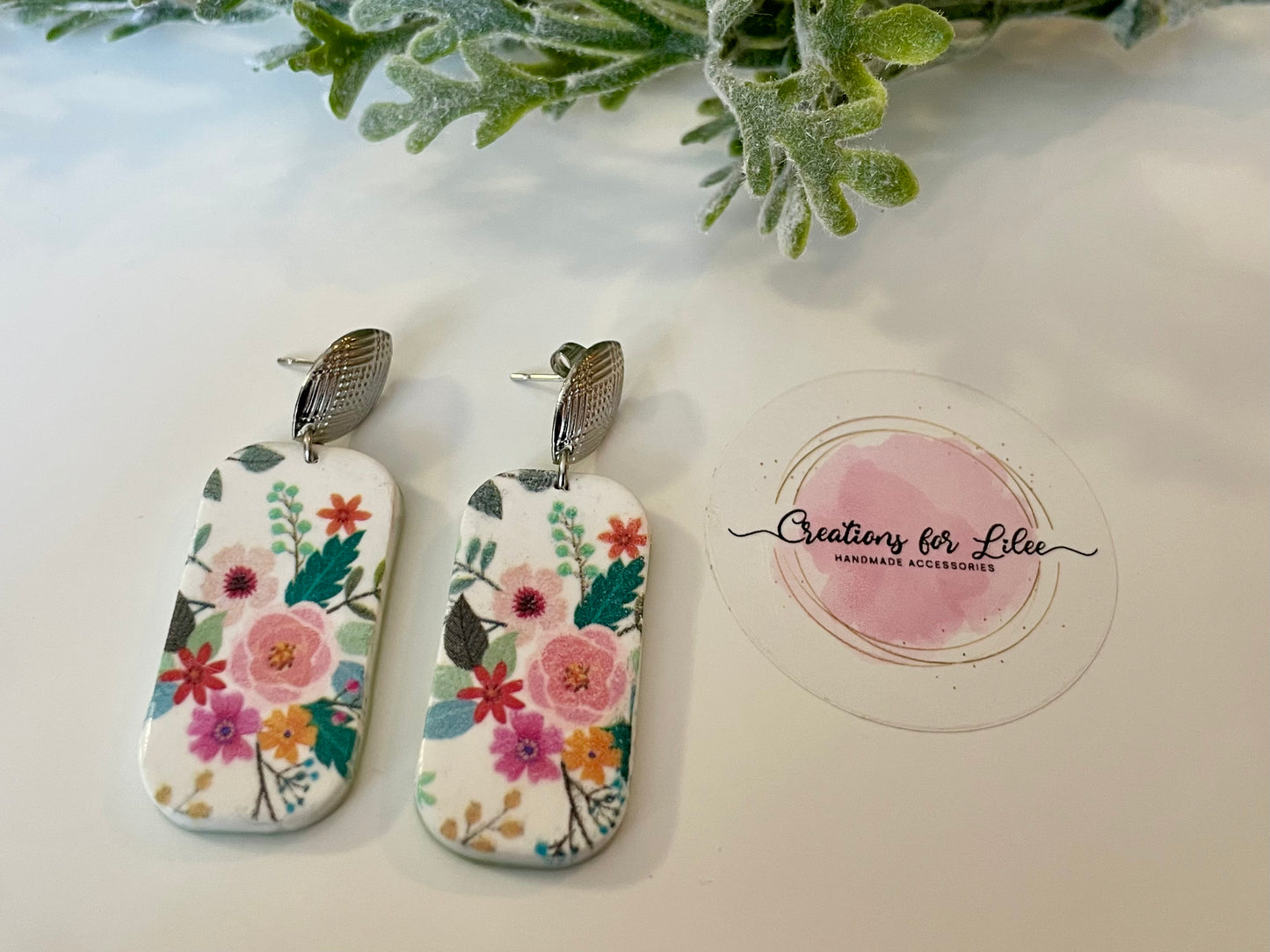 Clay Earrings - Floral Collection