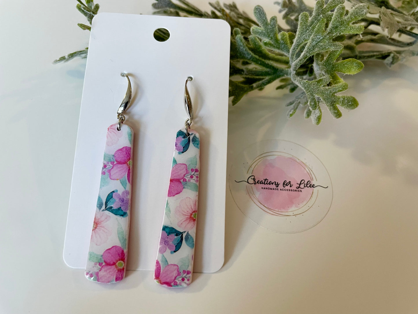 Clay Earrings - Floral Collection