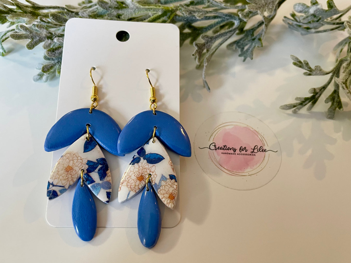 Clay Earrings - Floral Collection