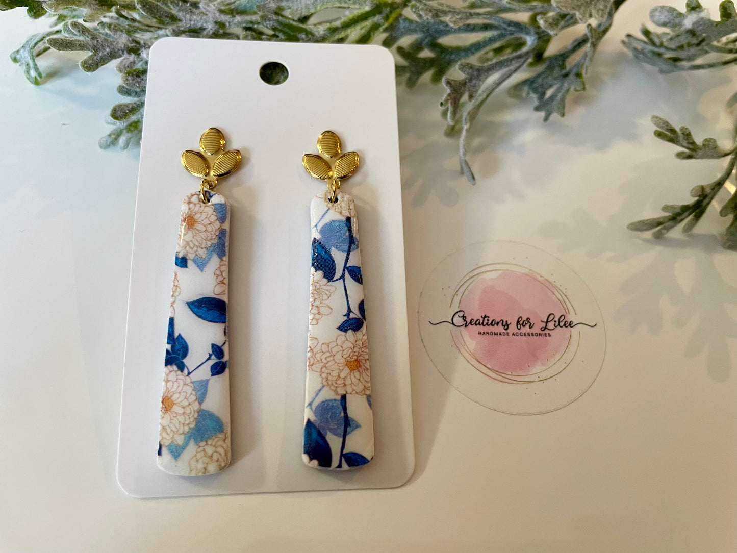 Clay Earrings - Floral Collection