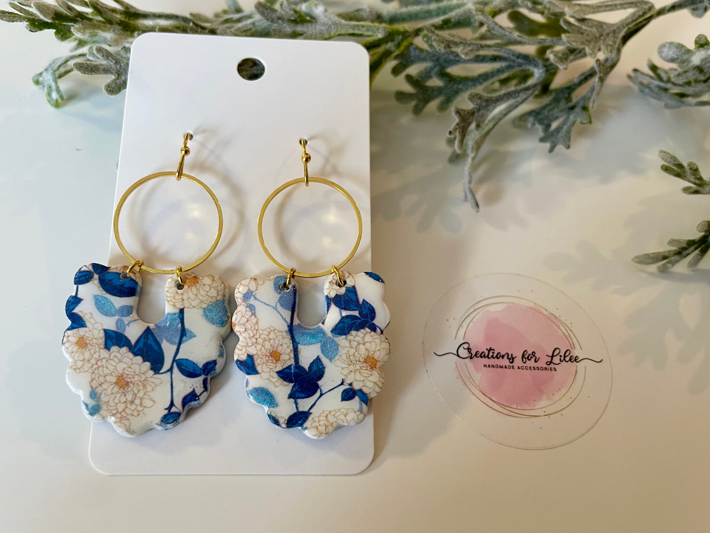 Clay Earrings - Floral Collection
