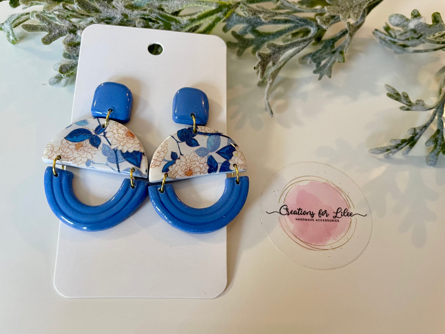 Clay Earrings - Floral Collection