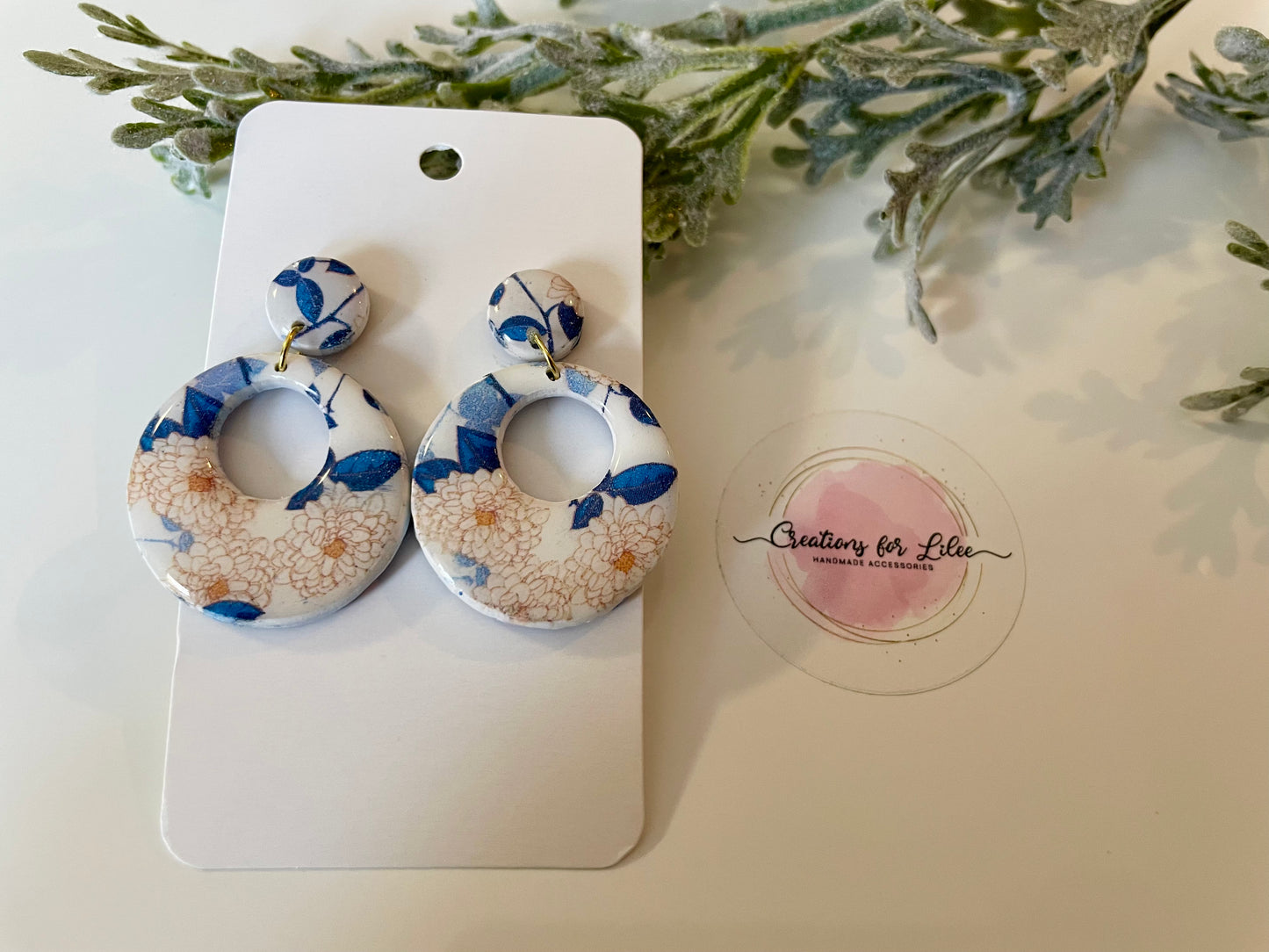 Clay Earrings - Floral Collection