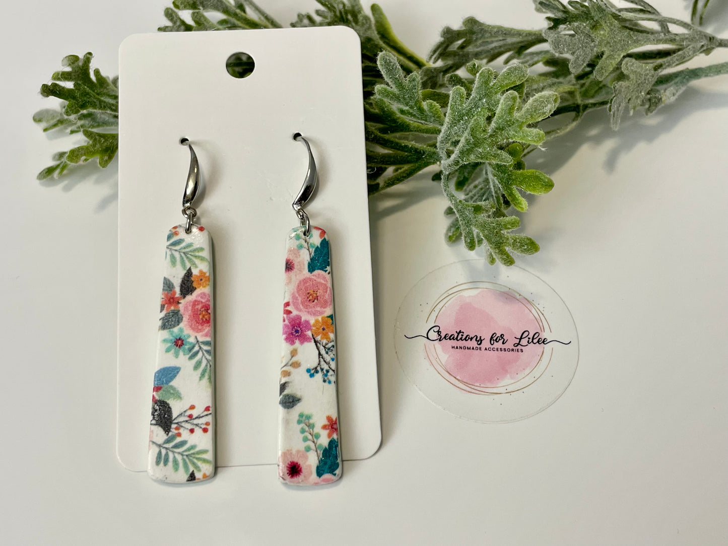 Clay Earrings - Floral Collection