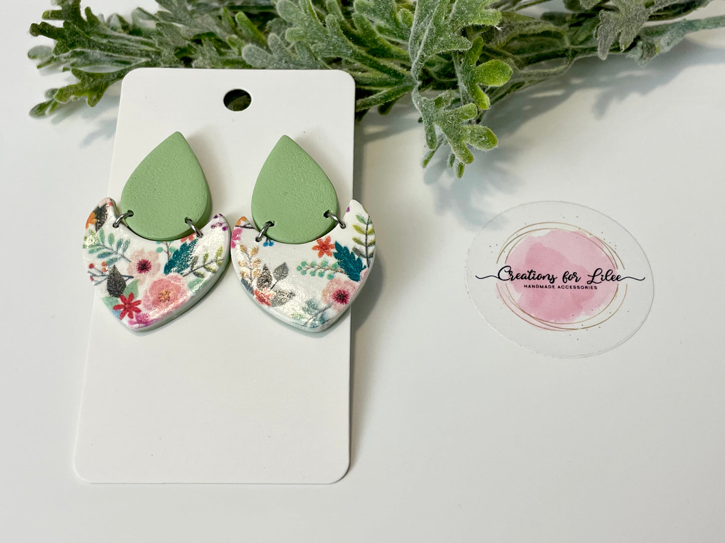 Clay Earrings - Floral Collection