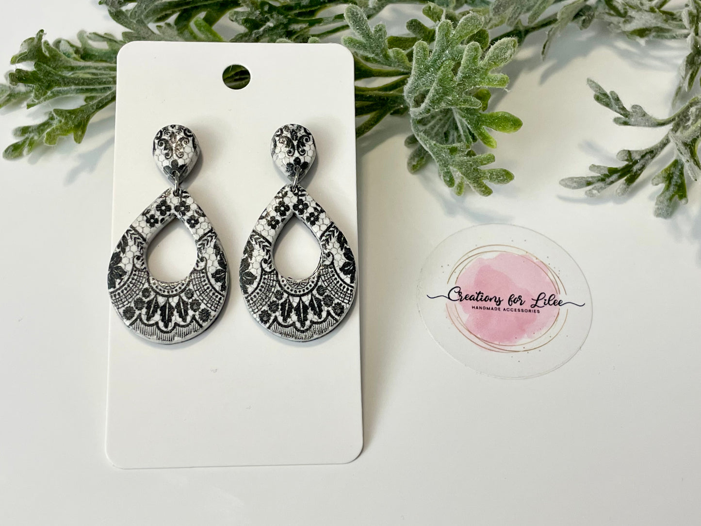 Clay Earrings - Floral Collection