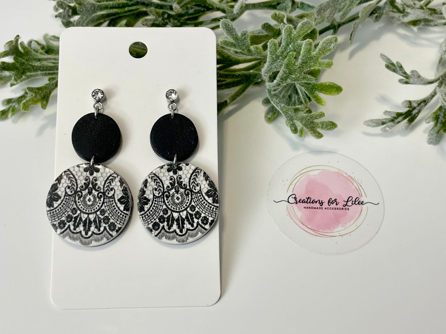 Clay Earrings - Floral Collection