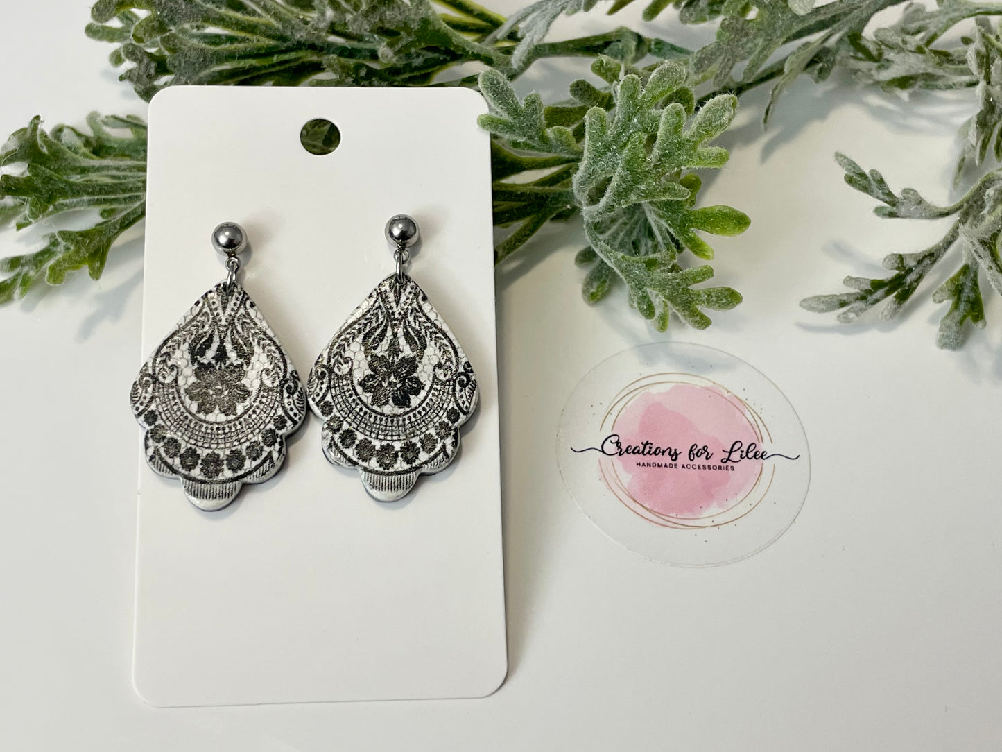 Clay Earrings - Floral Collection