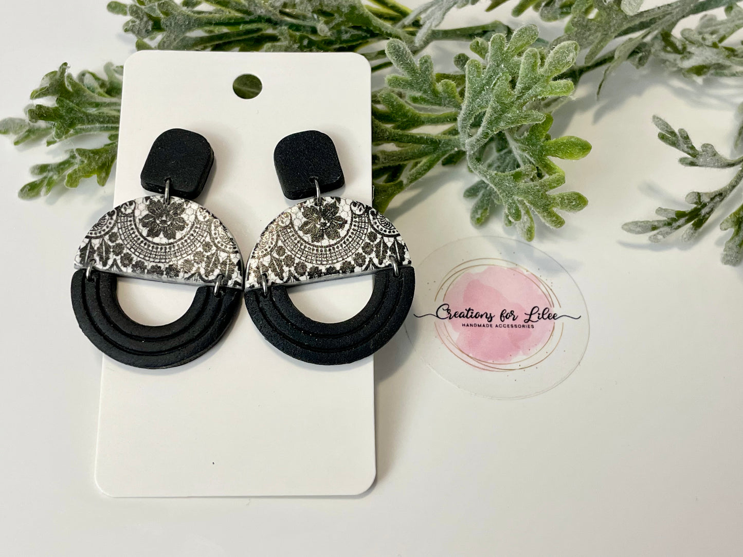 Clay Earrings - Floral Collection