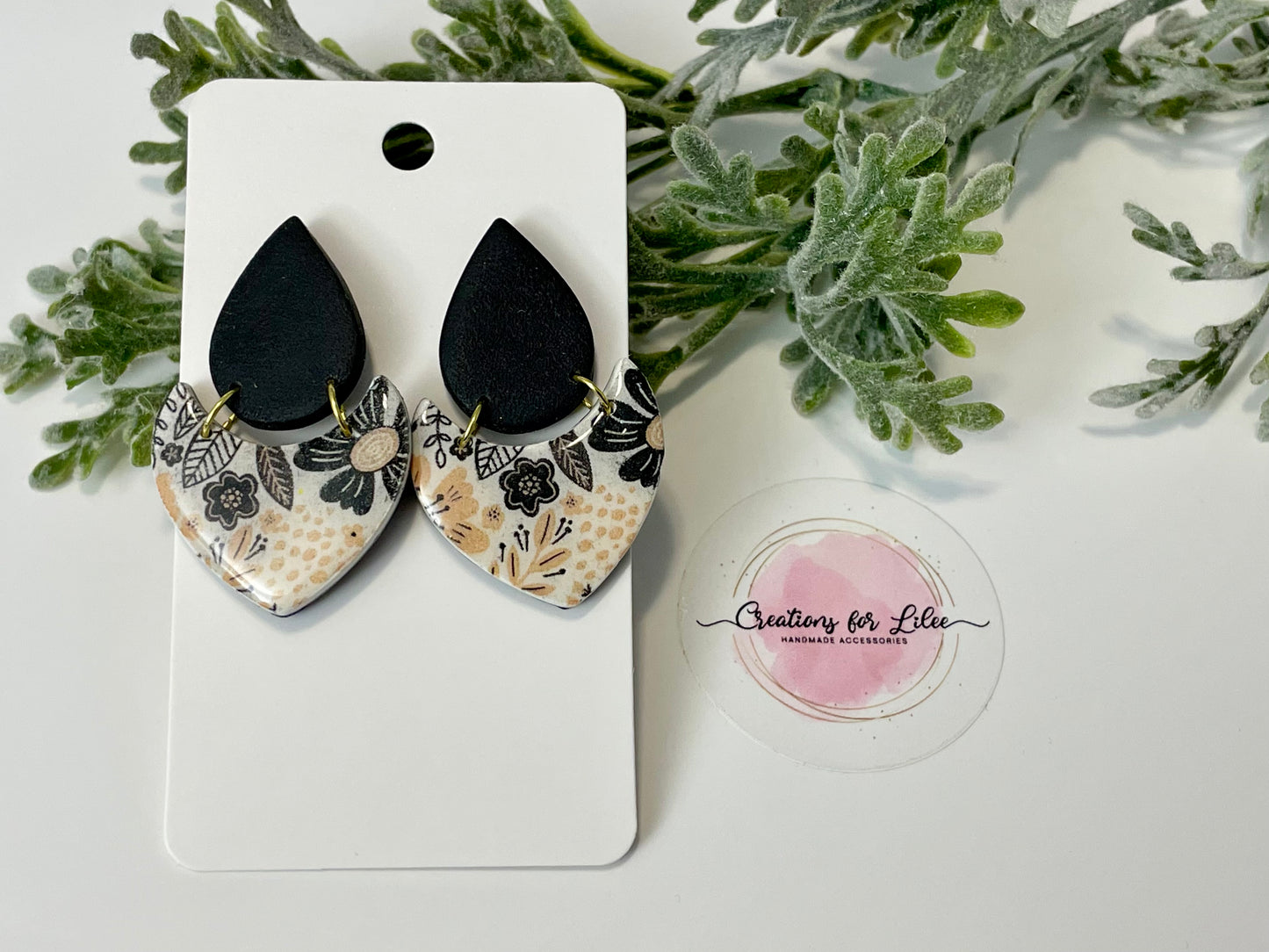 Clay Earrings - Floral Collection